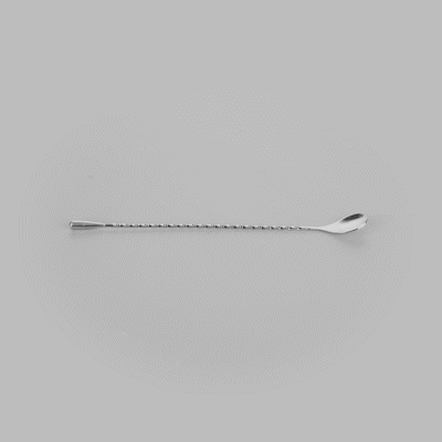 Bar Lux Stainless Steel Belicoso Barspoon - 12" - 1 count box