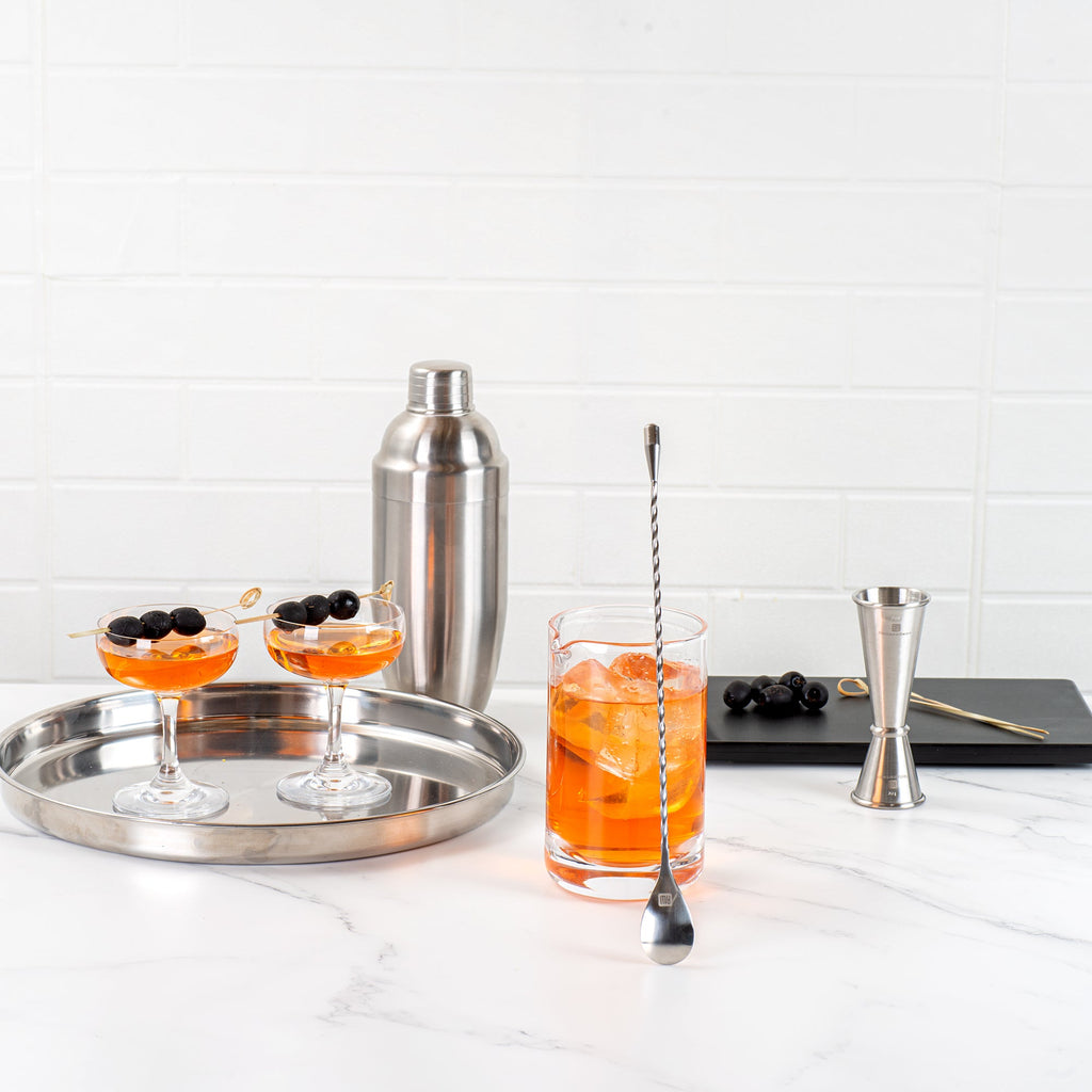 Bar Lux Stainless Steel Belicoso Barspoon - 12" - 1 count box