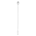 Bar Lux Stainless Steel Trident Barspoon - 16" x 1 1/4" x 1/2" - 1 count box