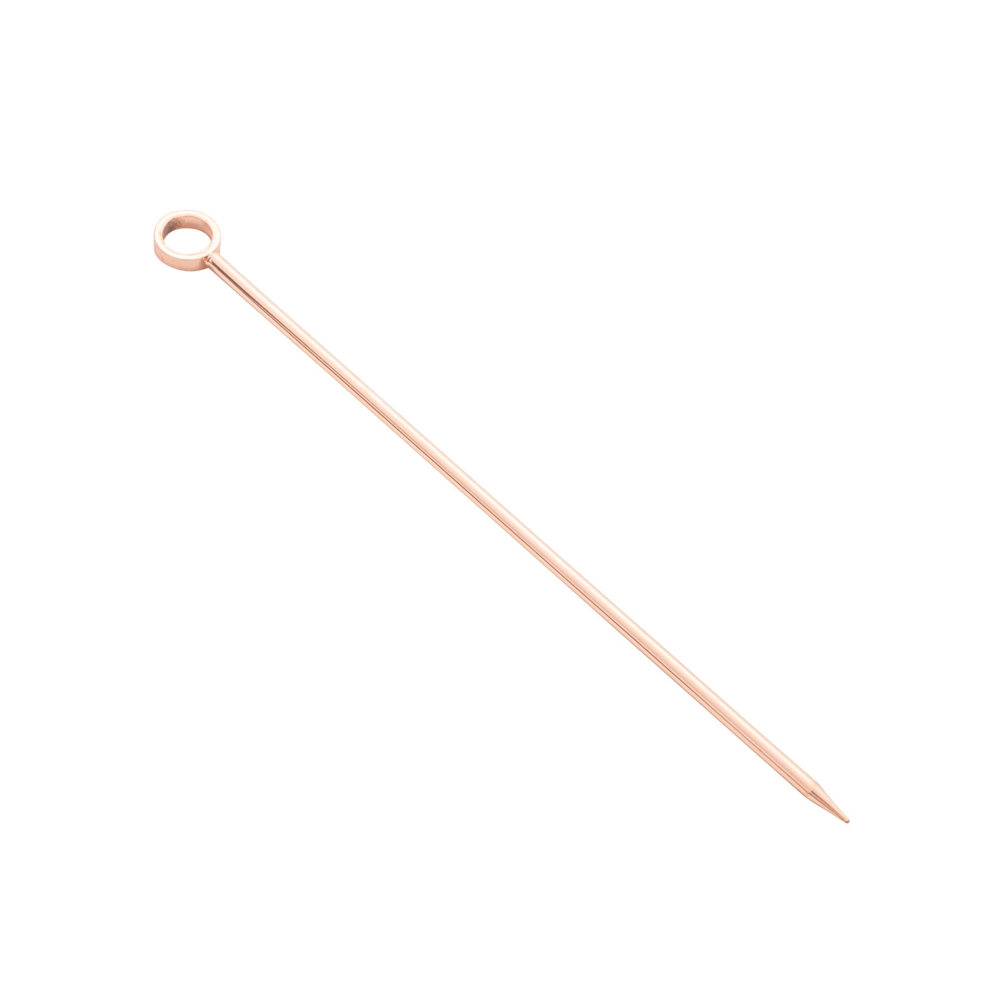 Bar Lux Copper Stainless Steel Cocktail Pick - 4 1/2" - 10 count box