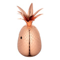 Bar Lux 24 oz Copper-Plated Stainless Steel Pineapple Tumbler - 4 1/4" x 4 1/4" x 9 1/4" - 1 count box