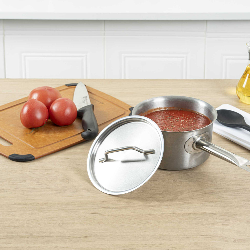 Met Lux Stainless Steel Sauce Pan Lid - Fits 1.5 qt - 1 count box