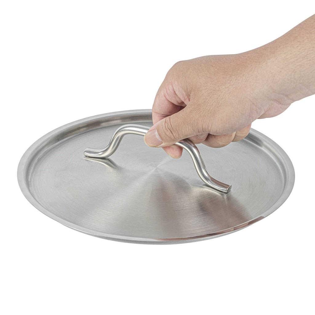 Met Lux Stainless Steel Sauce Pan Lid - Fits 6 qt - 1 count box