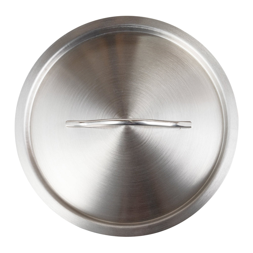 Met Lux Stainless Steel Sauce Pan Lid - Fits 7.5 and 13.5 qt - 1 count box