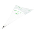 Pastry Tek Stainless Steel #17 Open Star Piping Tip - 3/4" x 3/4" x 1 1/4" - 1 count box
