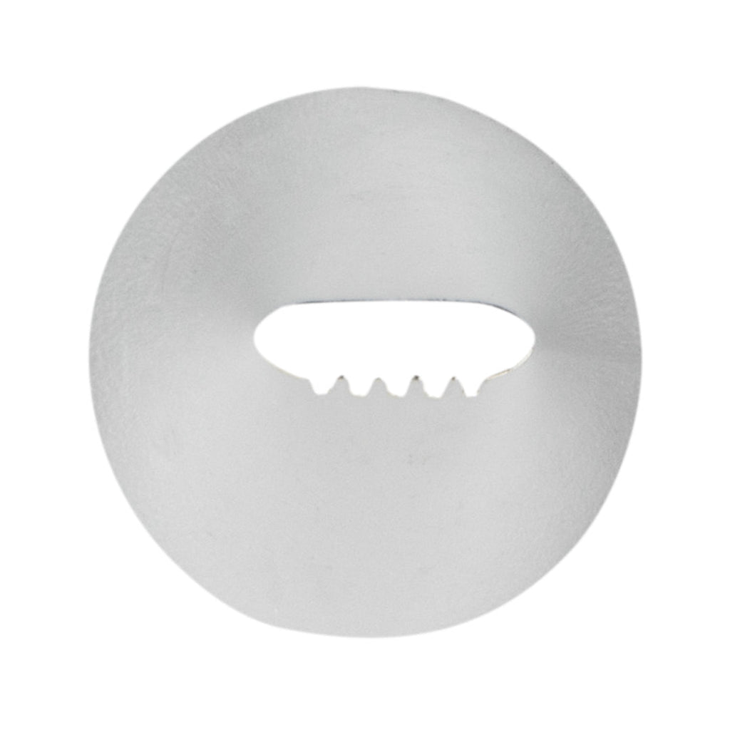 Pastry Tek Stainless Steel #46 Basketweave Piping Tip - 3/4" x 3/4" x 1 1/4" - 1 count box