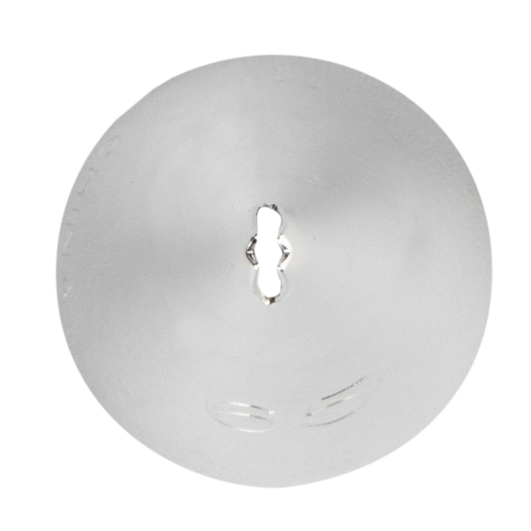 Pastry Tek Stainless Steel #65 Leaf Piping Tip - 3/4" x 3/4" x 1 1/4" - 1 count box