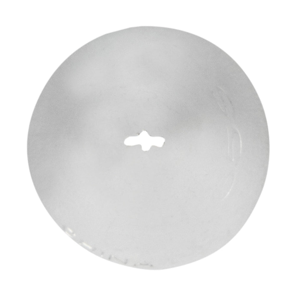 Pastry Tek Stainless Steel #65S Leaf Piping Tip - 3/4" x 3/4" x 1 1/4" - 1 count box