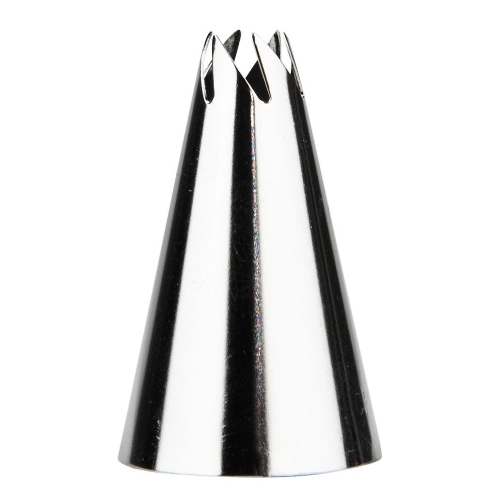 Pastry Tek Stainless Steel #96 Specialty Piping Tip - 3/4" x 3/4" x 1" - 1 count box