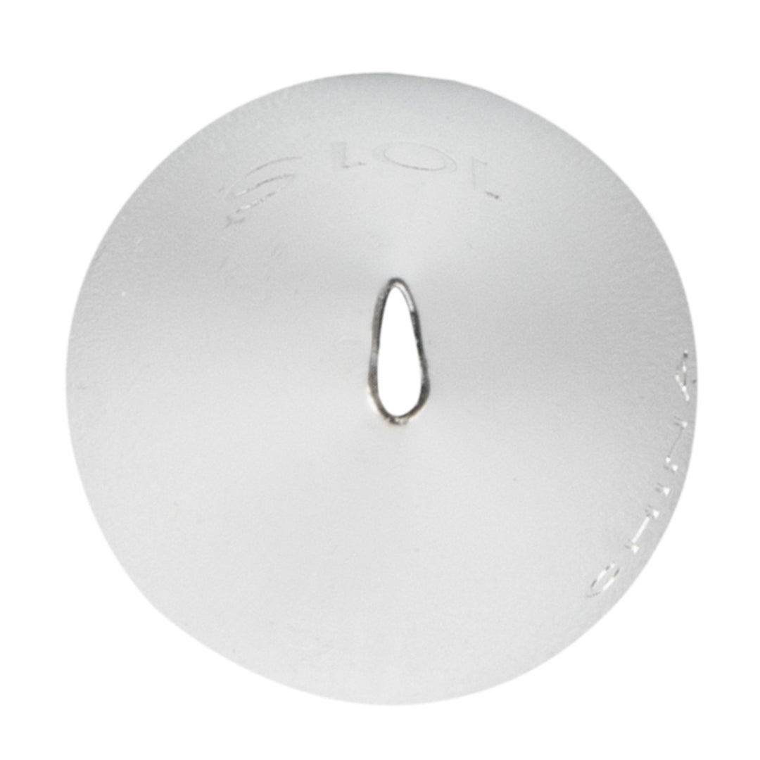 Pastry Tek Stainless Steel #101S Petal Piping Tip - 3/4" x 3/4" x 1 1/4" - 1 count box