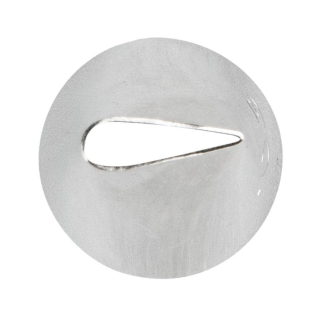 Pastry Tek Stainless Steel #103 Petal Piping Tip - 3/4" x 3/4" x 1 1/4" - 1 count box