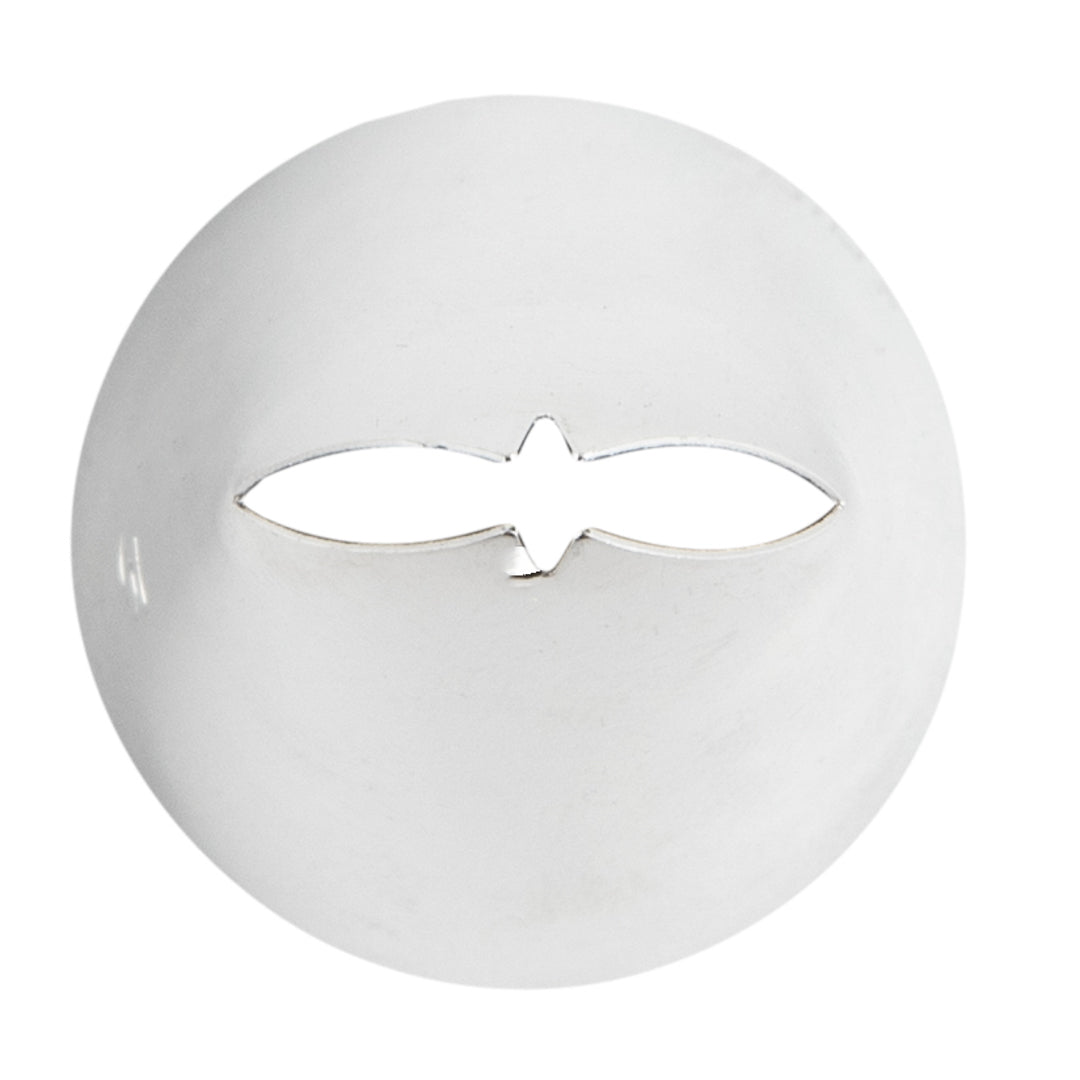 Pastry Tek Stainless Steel #113 Leaf Piping Tip - 1" x 1" x 1 3/4" - 1 count box