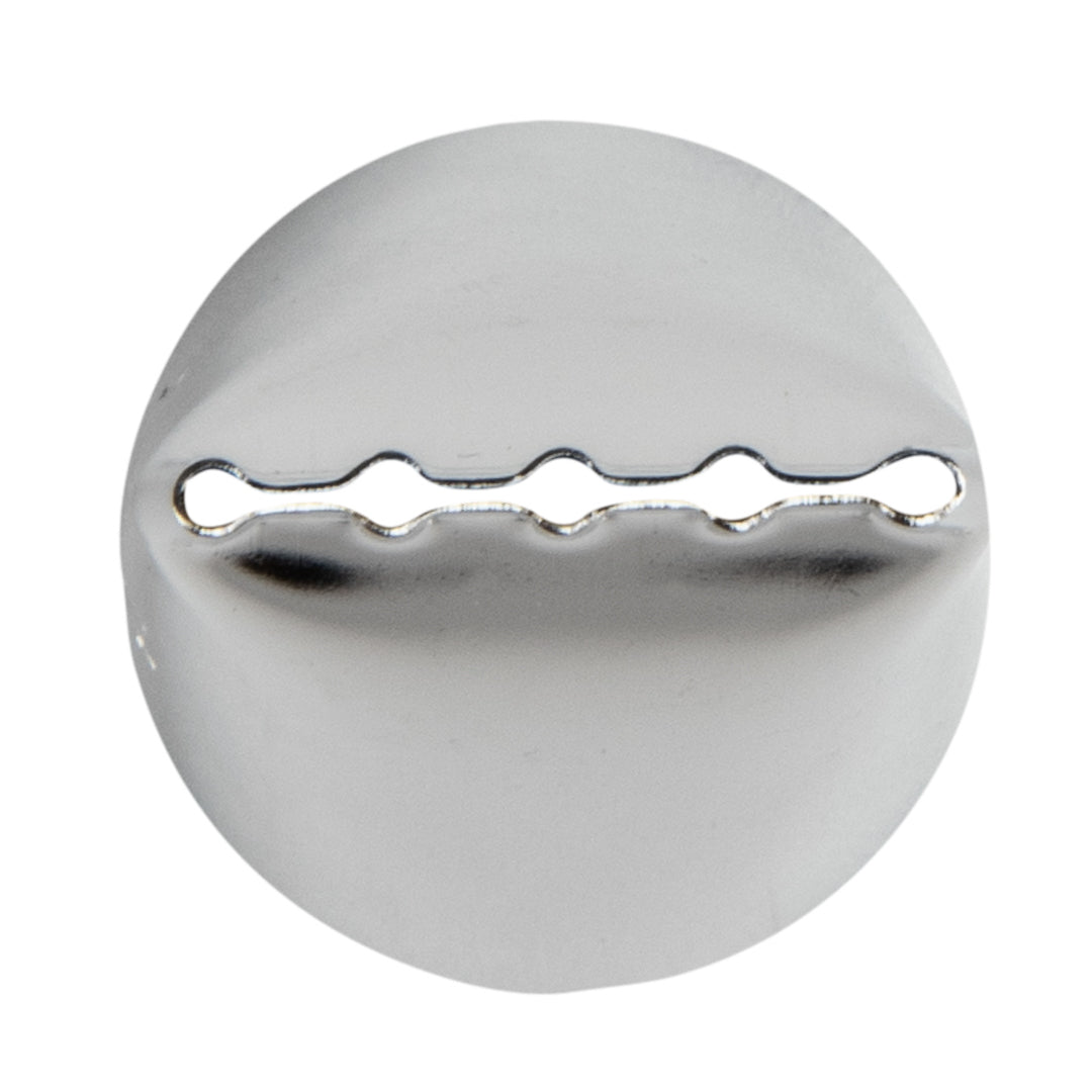 Pastry Tek Stainless Steel #134 Musical Scale Piping Tip - 3/4" x 3/4" x 1 1/4" - 1 count box