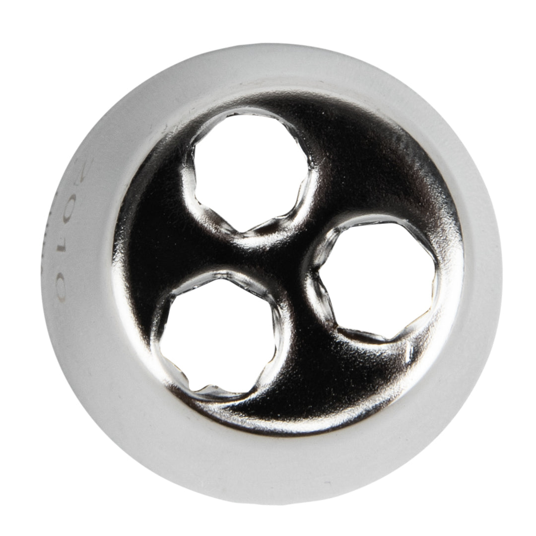 Pastry Tek Stainless Steel #2010 Triple Star Piping Tip - 1" x 1" x 1" - 1 count box