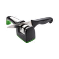 Kitchen tek Commercial Knife Sharpener - Diamond Edge, Manual Tabletop Design - 7 3/4" x 2" x 2 3/4" - 1 count box