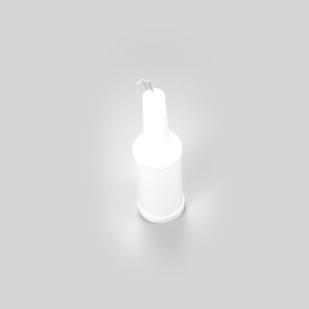 Bar Lux 1 qt Plastic Quick Pour Storage Container Bottle - with Clear Spout and Lid - 3 1/2" x 3 1/2" x 13" - 1 count box