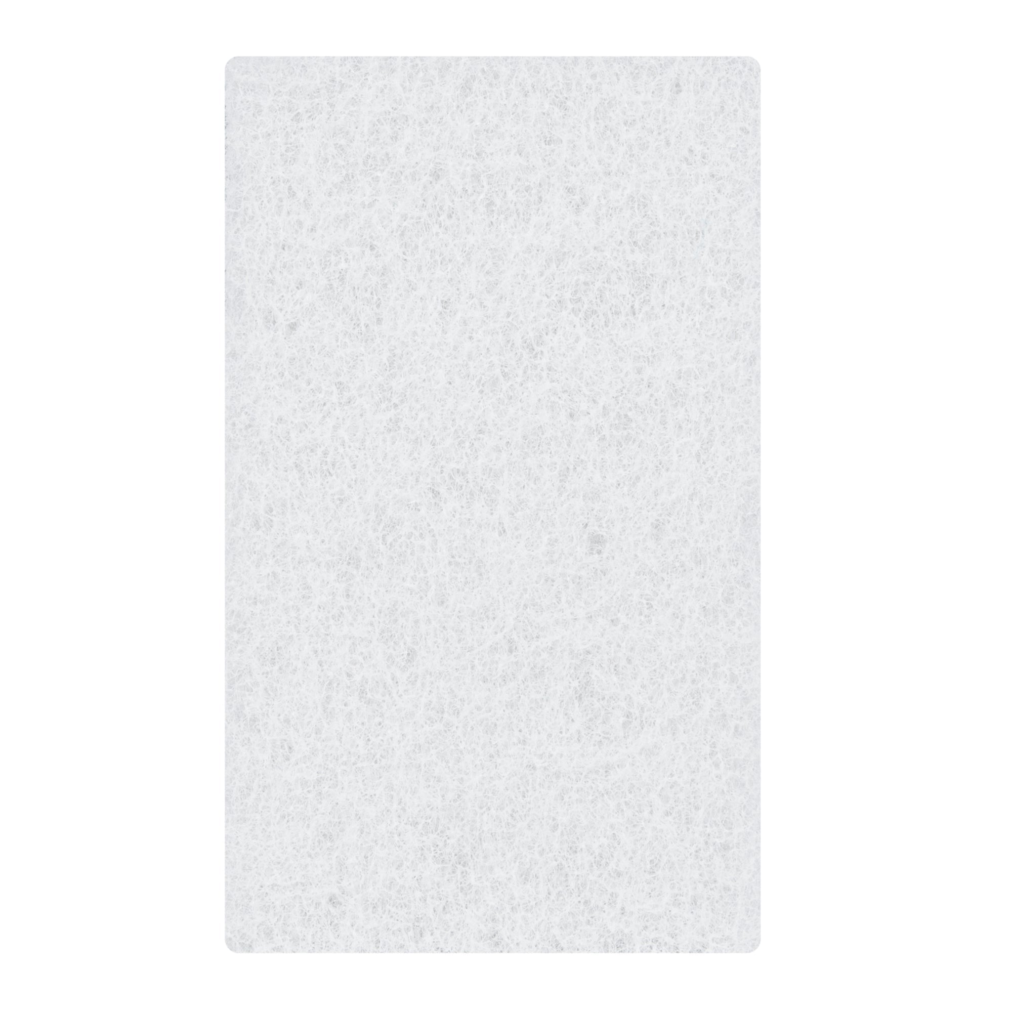 RW Clean White Scouring Pad - Multi-Purpose, Light Duty - 6" x 3 1/2" x 1" - 10 count box