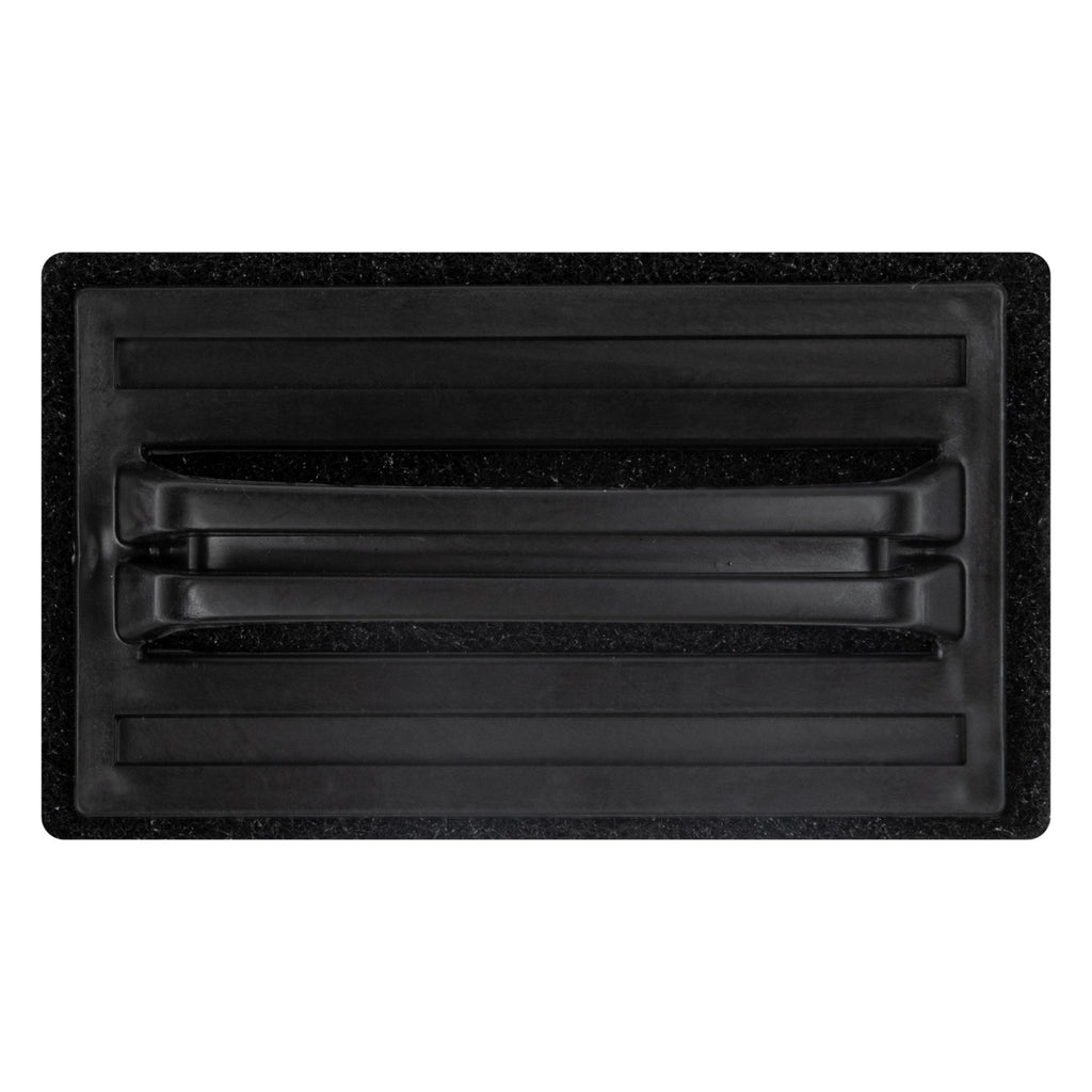 RW Clean Black Heavy-Duty Scouring Pad - Multi-Purpose, with Handle - 6" x 5 1/2" x 3" - 1 count box