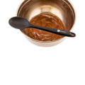 Pastry tek Black Silicone Mixing Spoon - 10 1/2" x 2 1/4" x 3/4" - 1 count box