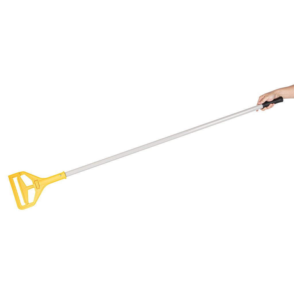 RW Clean Gray Iron Wet Mop Handle - 61" x 7 1/2" x 1 1/2" - 1 count box