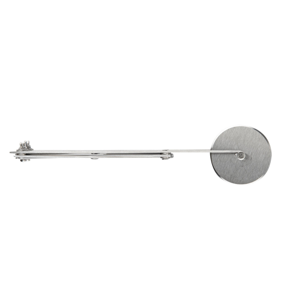 Met Lux Stainless Steel 5-Wheel Pastry Cutter - 2 1/4" Blades - 9 1/2" x 9 1/2" x 2 1/4" - 1 count box