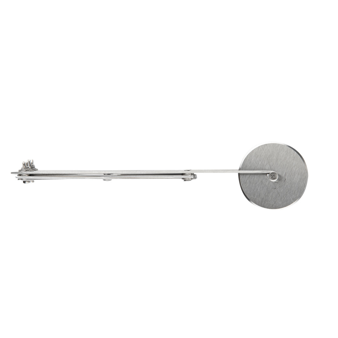 Met Lux Stainless Steel 5-Wheel Pastry Cutter - 2 1/4" Blades - 9 1/2" x 9 1/2" x 2 1/4" - 1 count box
