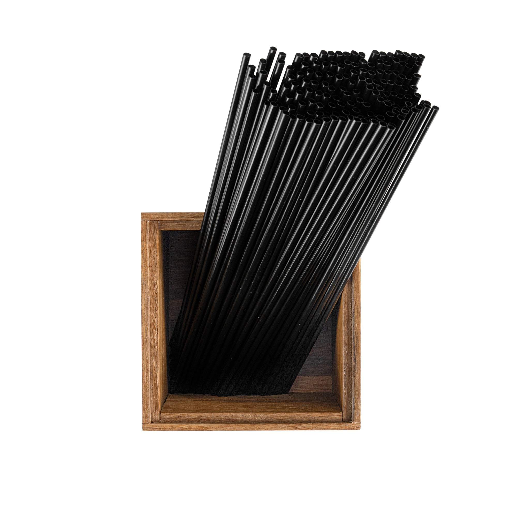 Eco Display Natural Bamboo Condiment Rack Box - 4" x 4" x 3 1/4" - 1 count box