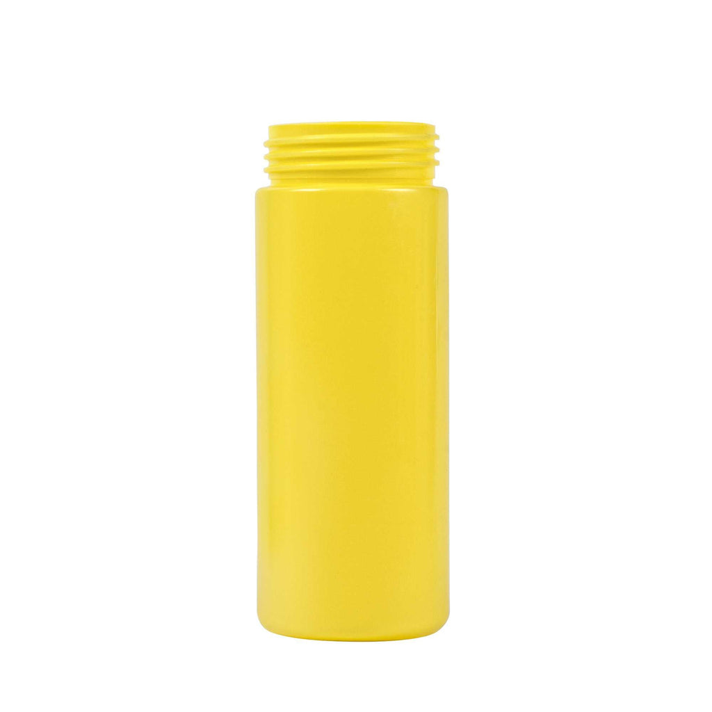 Sauce Tek 12 oz Yellow Plastic Mustard Squeeze Bottle - with Triple Dispersion Tip - 6 count box