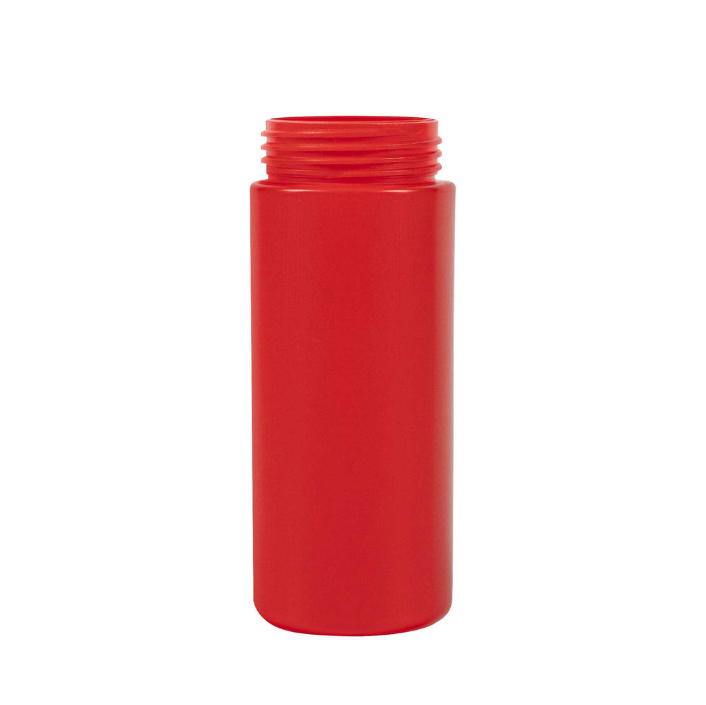 Sauce Tek 16 oz Red Plastic Ketchup Squeeze Bottle - with Triple Dispersion Tip - 6 count box