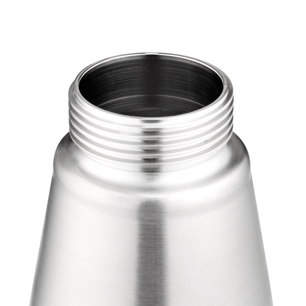 Whip Tek 0.5L Aluminum Whipped Cream Dispenser - with 3 Plastic Decorator Tips - 1 count box