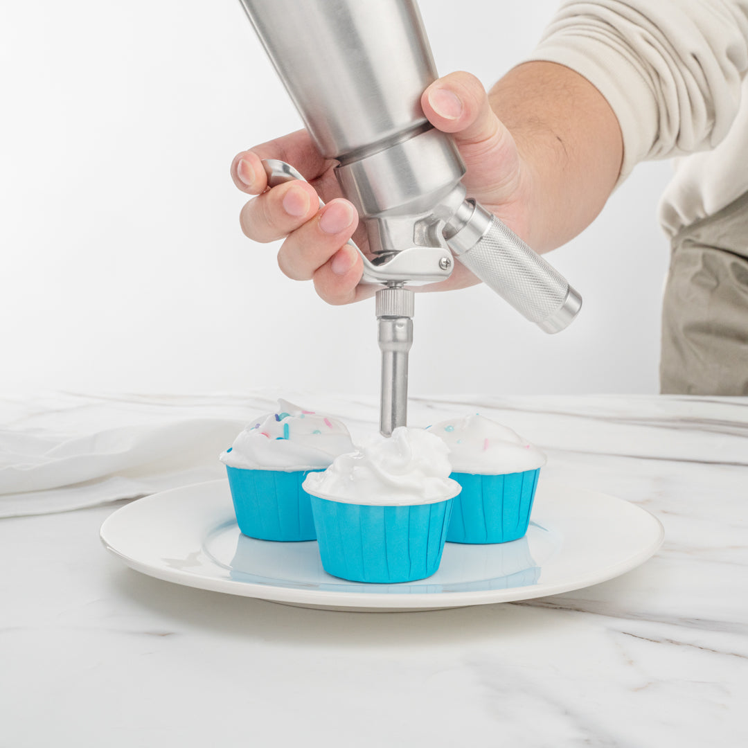 Whip Tek 8g N2O Cartridge - for Whipped Cream Dispenser - 10 count box