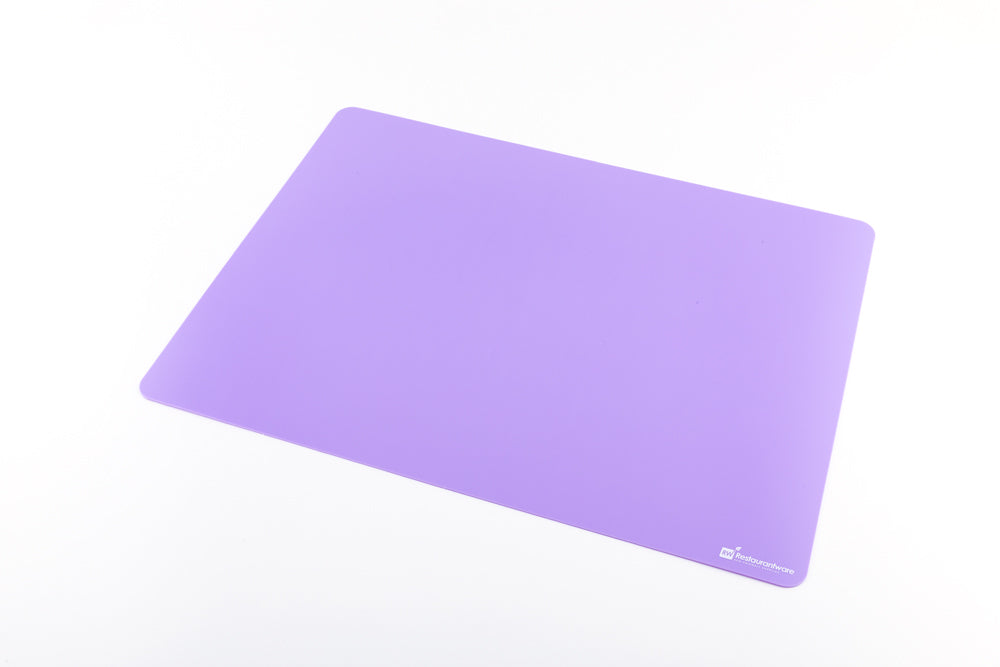 Chef 101 Rectangle Assorted Plastic Flexible Cutting Board / Chopping Mat Set - Includes 4 Mats - 24" x 18" - 1 count box