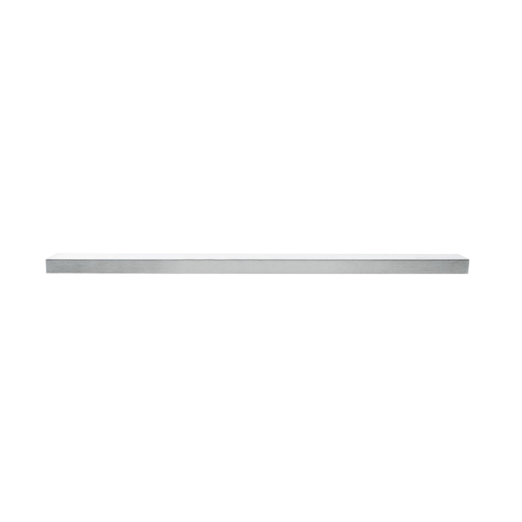 Met Lux Rectangle Stainless Steel Knife Holder - Magnetic - 18" - 1 count box