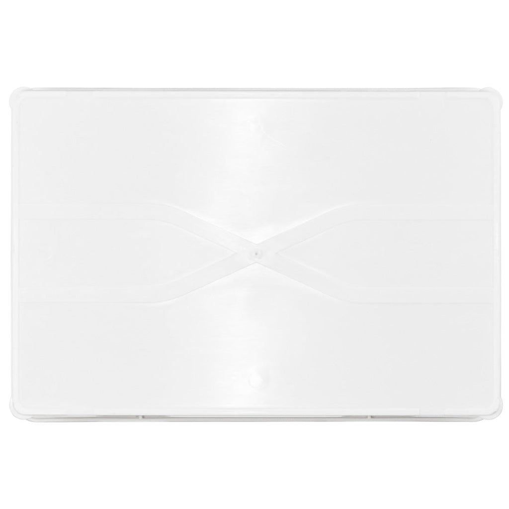 Pizzaly White Plastic Pizza Dough Proofing Box - 26" x 18" x 6" - 1 count box