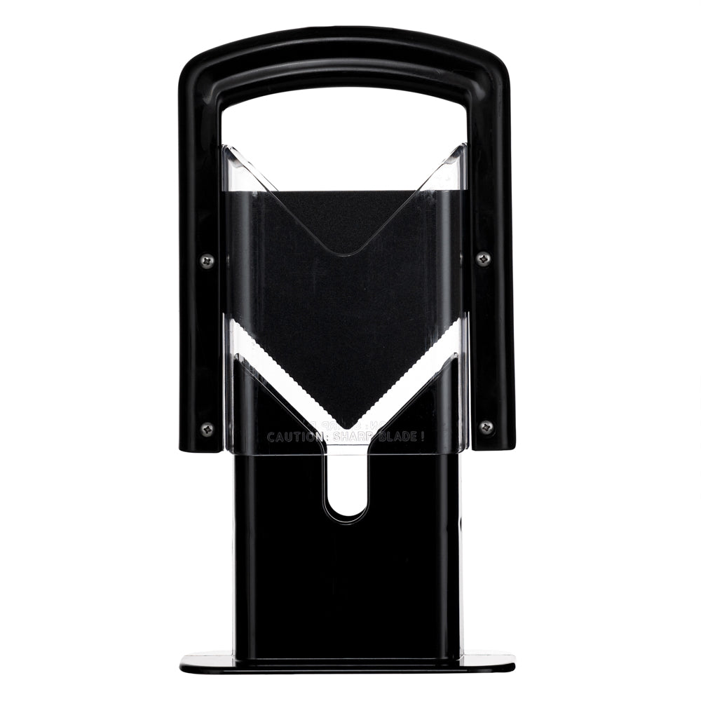 Met Lux Black Stainless Steel Commercial Bagel Slicer - 1 count box