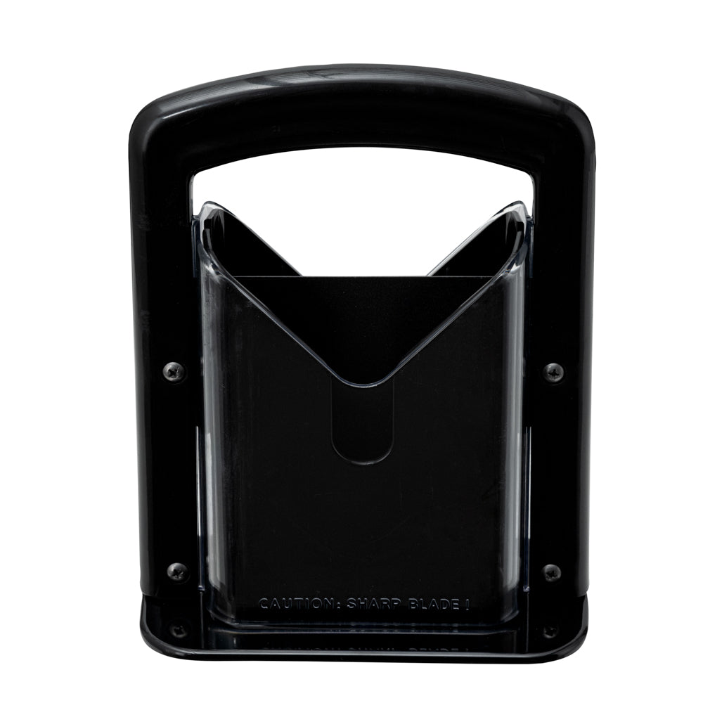 Met Lux Black Stainless Steel Commercial Bagel Slicer - 1 count box