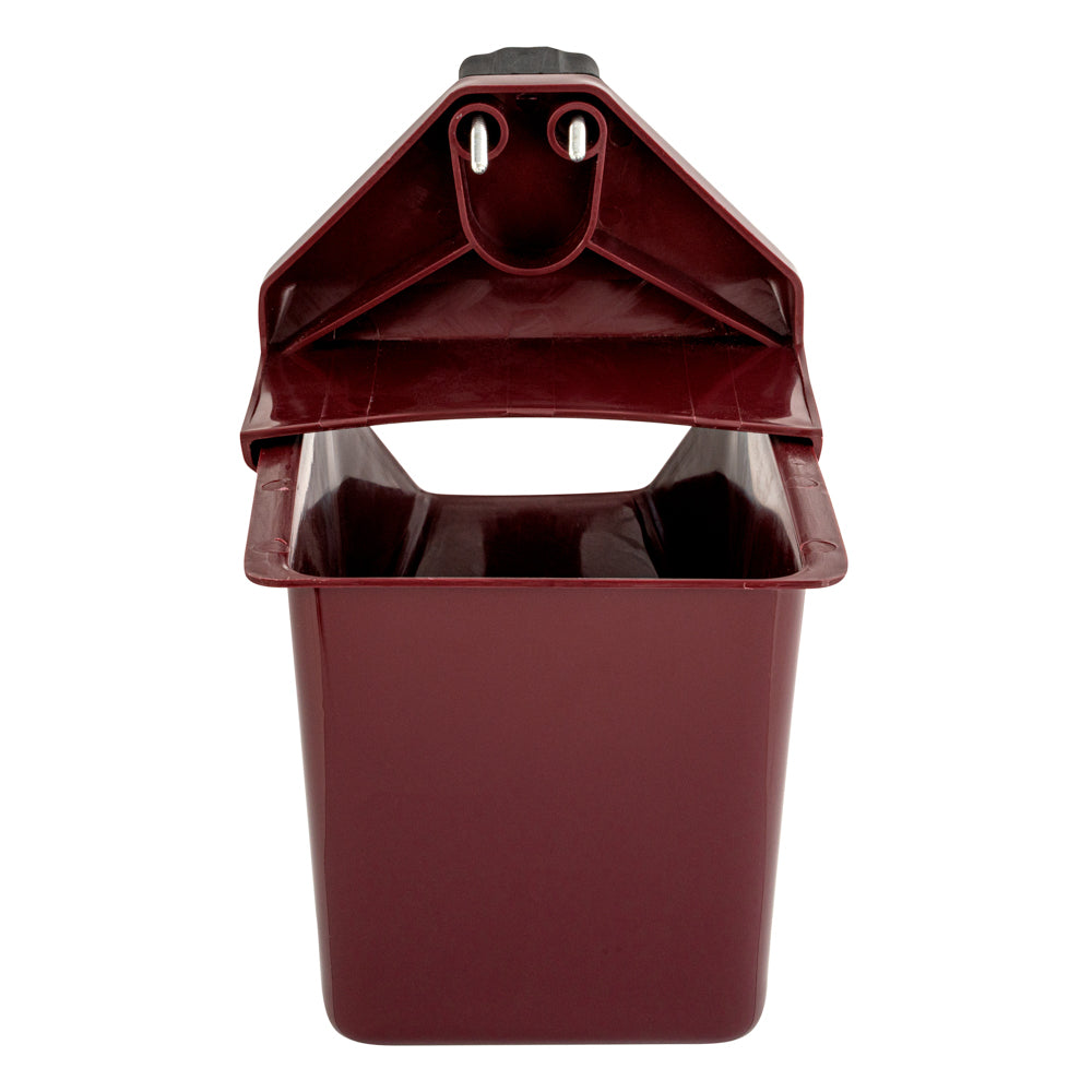 Bar Lux Red Bottle Cap Catcher - with Bottle Opener - 9" x 5 1/2" x 4 3/4" - 1 count box