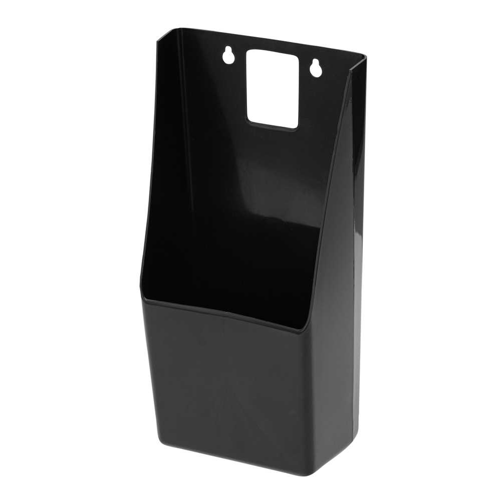 Bar Lux Black Bottle Cap Catcher - with Bottle Opener - 8 1/4" x 5 1/2" x 3" - 1 count box