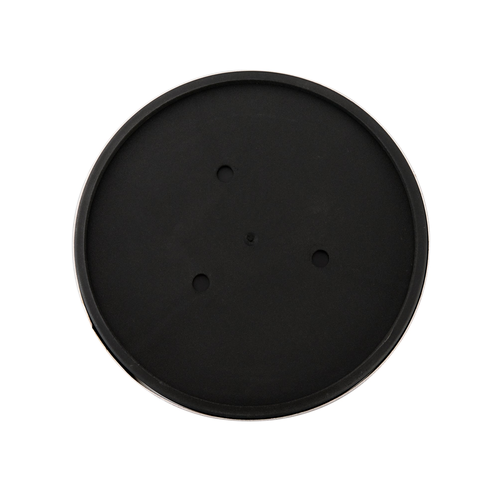 Sensei Round Black Knife Block - Soft Touch - 4 1/4" x 4 1/4" x 9" - 1 count box