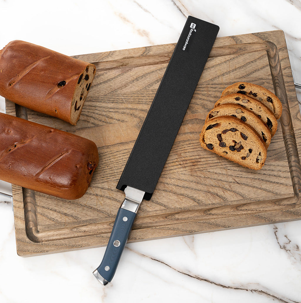 Sensei Black Plastic Knife Blade Cover / Guard - 12" x 2" - 1 count box