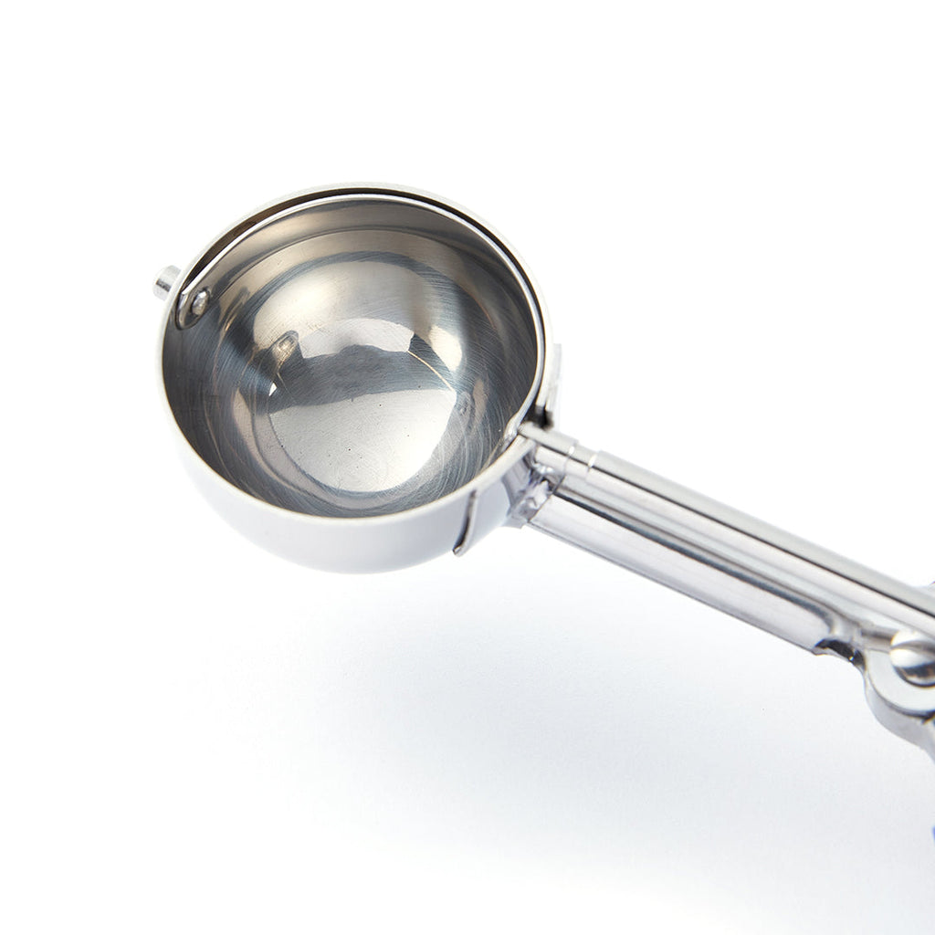 Comfy Grip 0.8 oz Stainless Steel #40 Ice Cream Scoop - with Purple Handle - 1 count box
