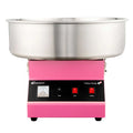 Hi Tek Pink Stainless Steel Cotton Candy / Candy Floss Machine - 1080w, 110V - 21" - 1 count box