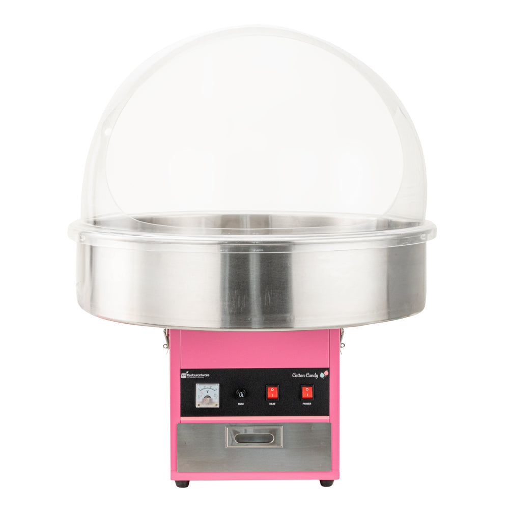 Hi Tek Clear Acrylic Bubble Cover Shield - fits 28" Cotton Candy Machine - 1 count box