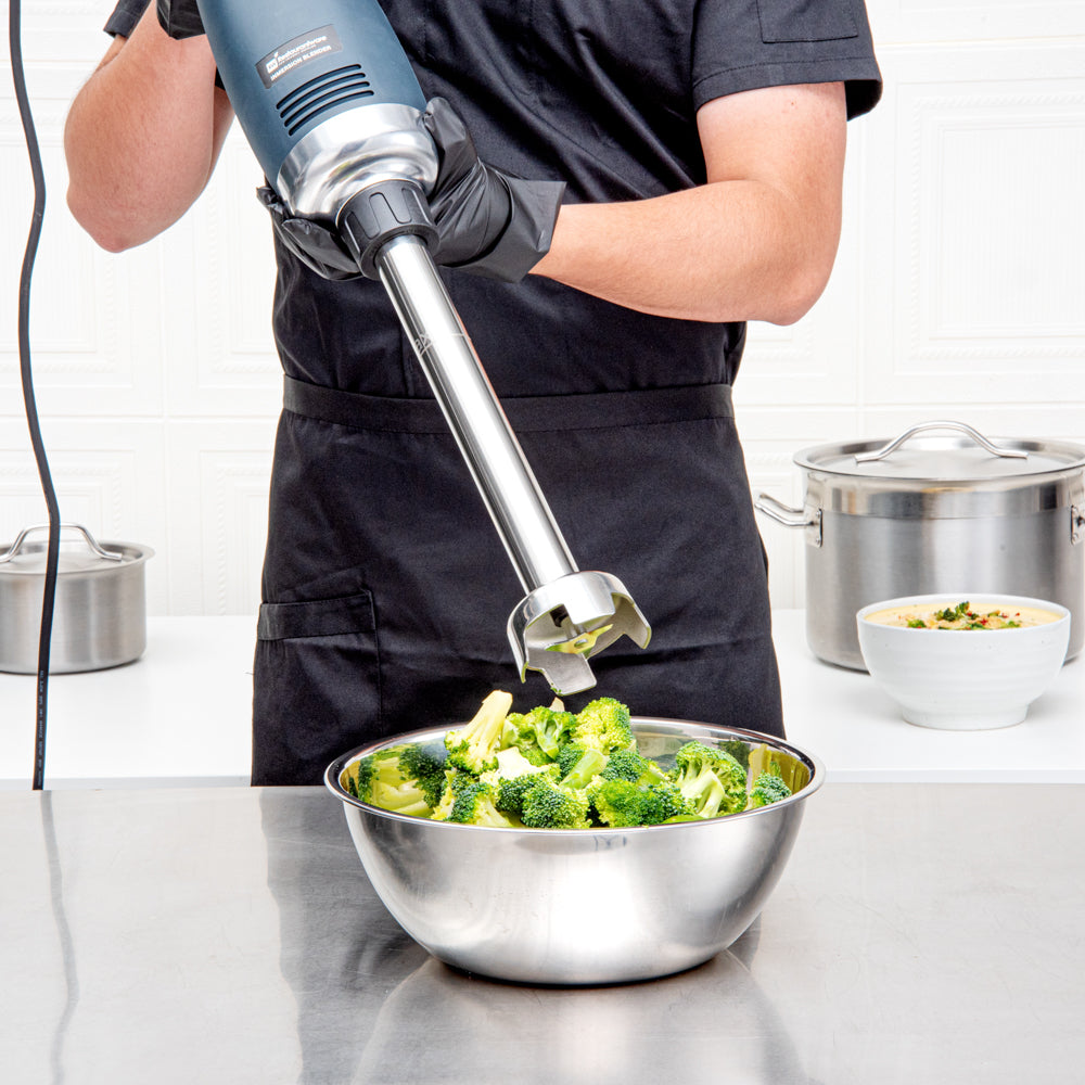 Hi Tek Stainless Steel Blending Shaft - Fits Variable Speed Immersion Blender - 14" - 1 count box