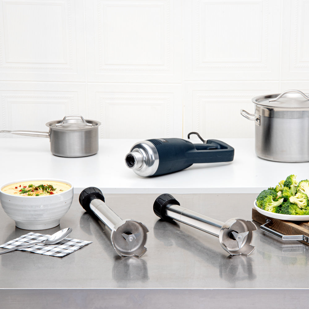 Hi Tek Stainless Steel Blending Shaft - Fits Variable Speed Immersion Blender - 14" - 1 count box
