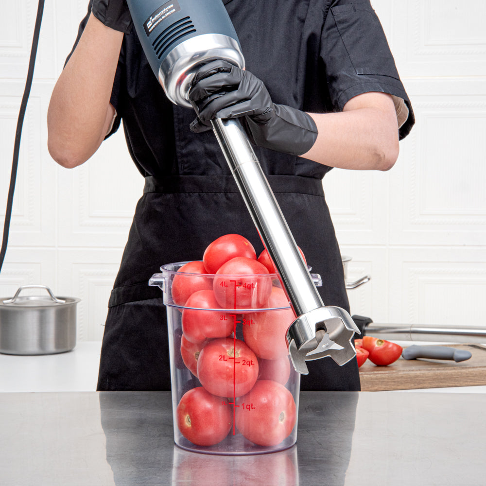 Hi Tek Stainless Steel Blending Shaft - Fits Variable Speed Immersion Blender - 16" - 1 count box