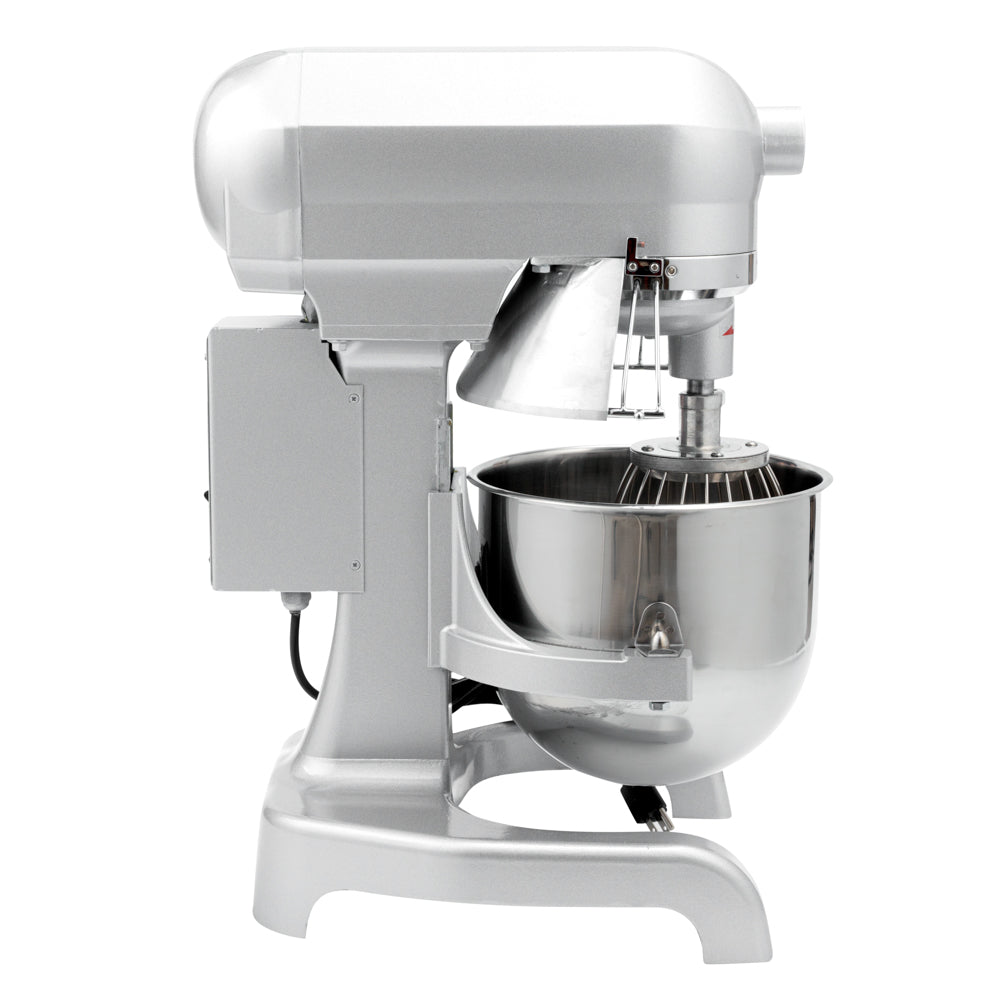 Hi Tek 11 qt Planetary Stand Mixer - Includes Dough Hook, Whisk and Beater, with Safety Guard - 1 count box