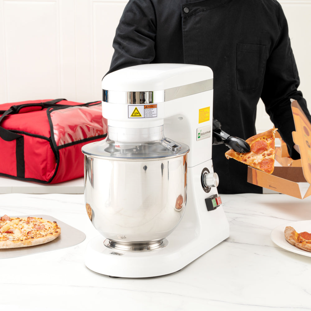 Hi Tek 7 qt Electric Stand Mixer - Includes Dough Hook, Whisk and Beater - 1 count box