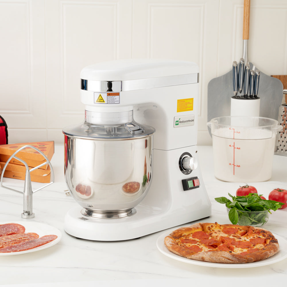 Hi Tek 7 qt Electric Stand Mixer - Includes Dough Hook, Whisk and Beater - 1 count box
