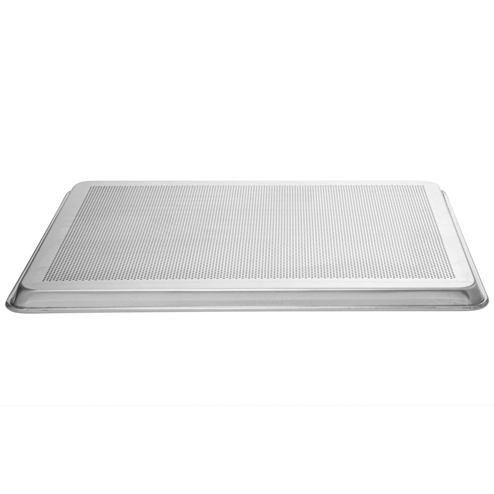 Met Lux Silver Aluminum Full Size Baking Sheet - Perforated - 26" x 18" x 1" - 1 count box